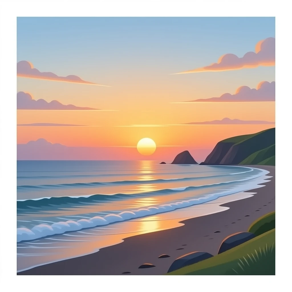 sunset scene emoji