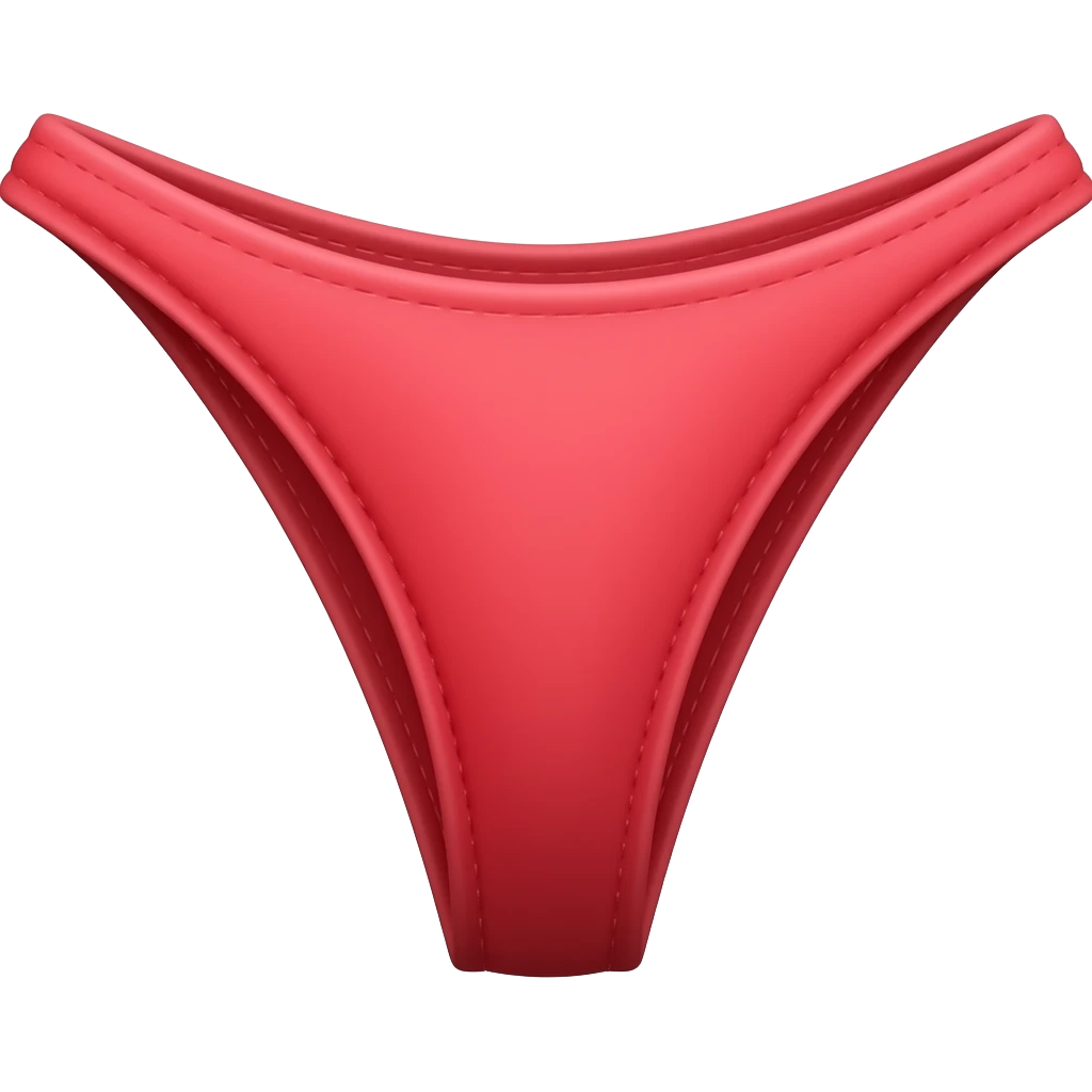 Tanga roja emoji