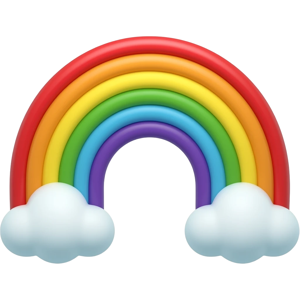 rainbow emoji