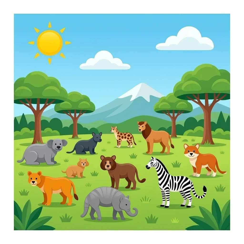 Animals world emoji