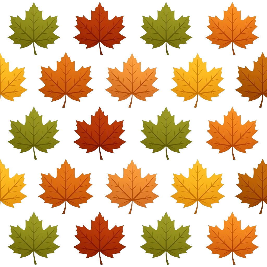 Fall pattern emoji