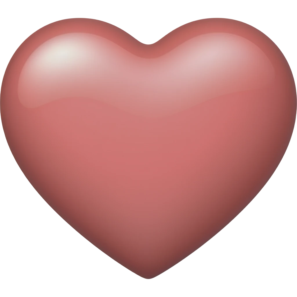 Flying heart emoji