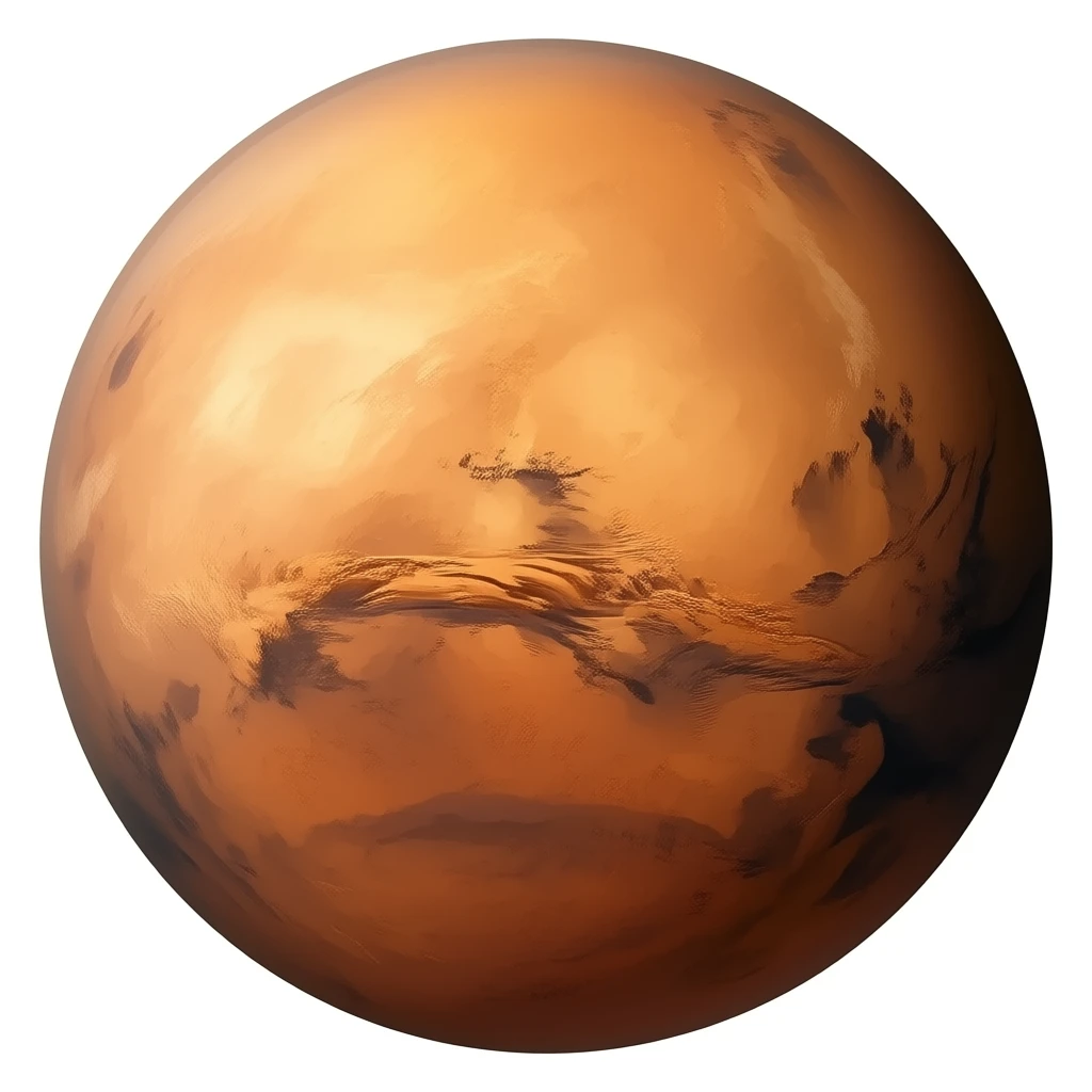 mars planet emoji