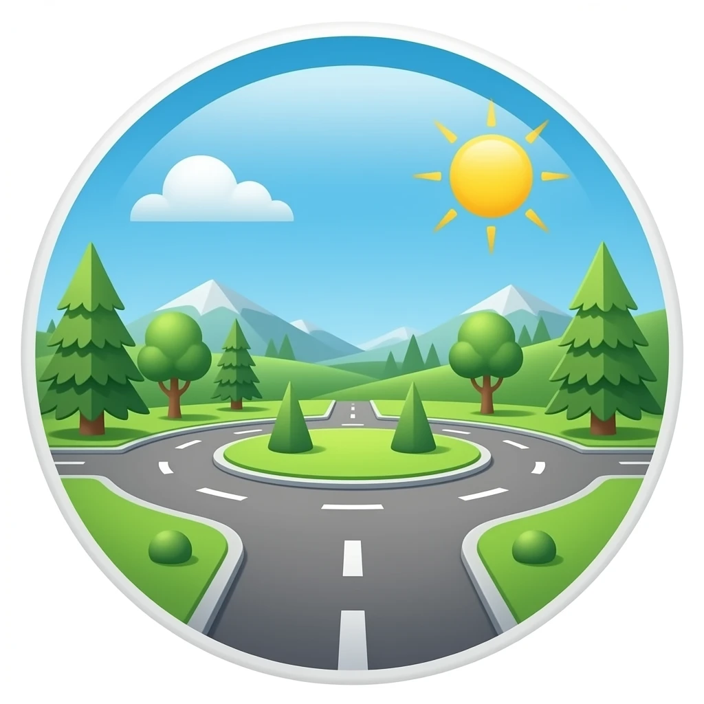 Roundabout emoji