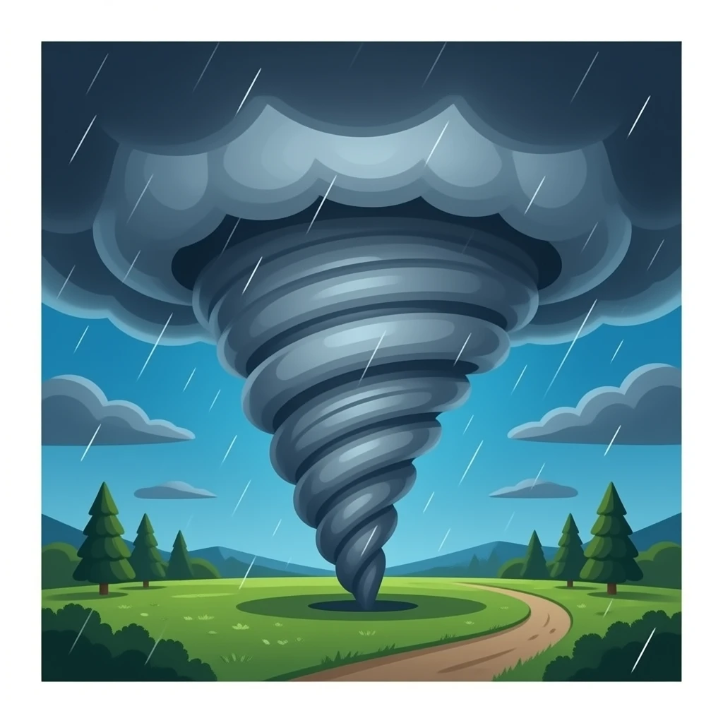 Cyclone emoji