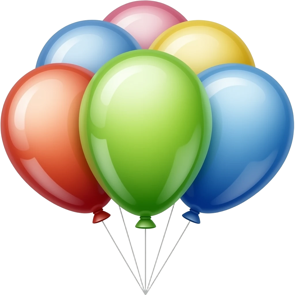 balloons emoji