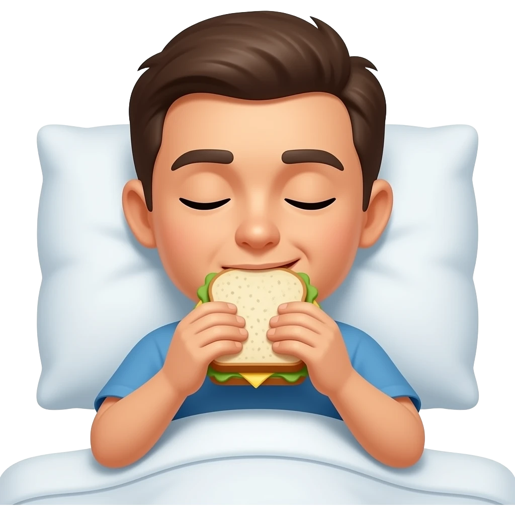 😪🛏️🥪 emoji