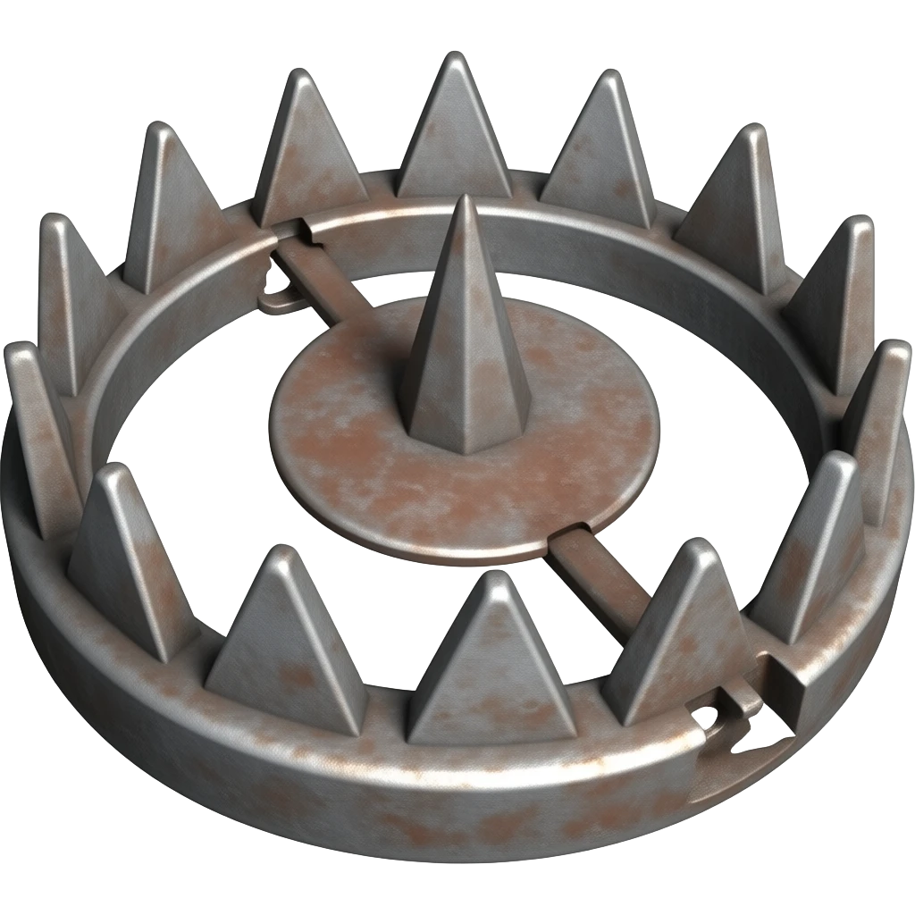 Spike trap emoji