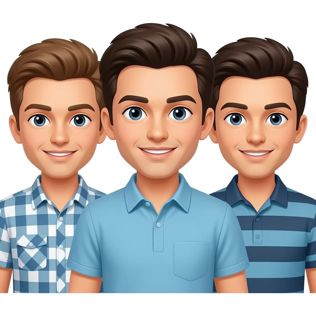 Three brother emoji