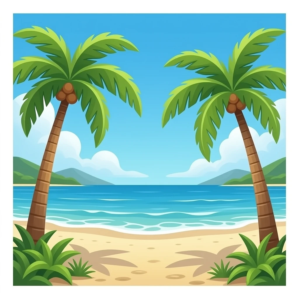 Playa emoji