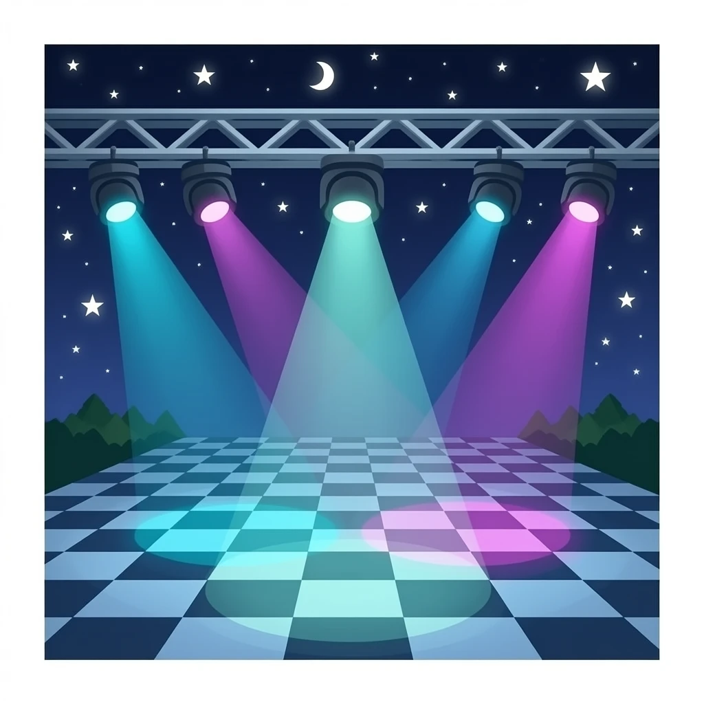 disco floor emoji
