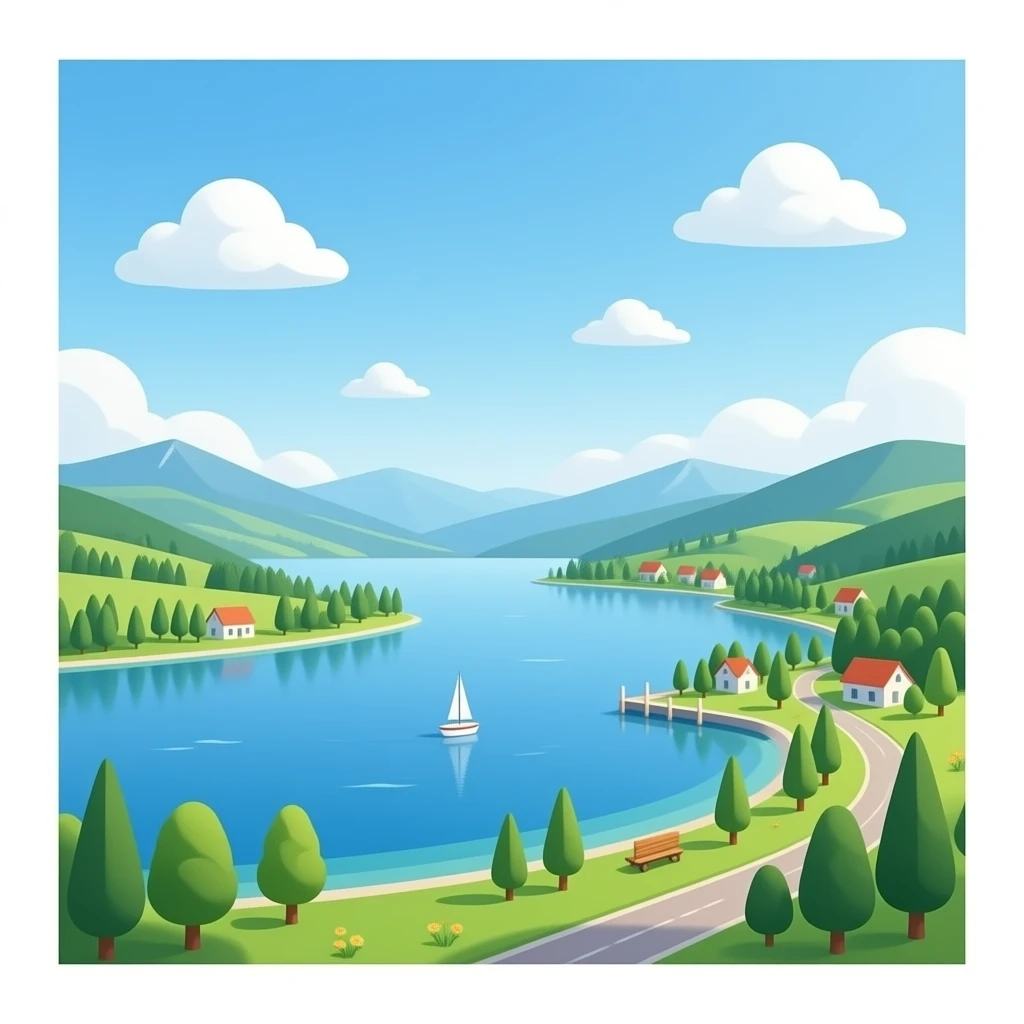 Lake Constance 3d emoji