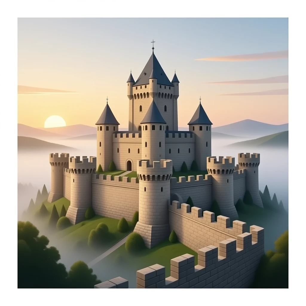 fortress stronghold emoji