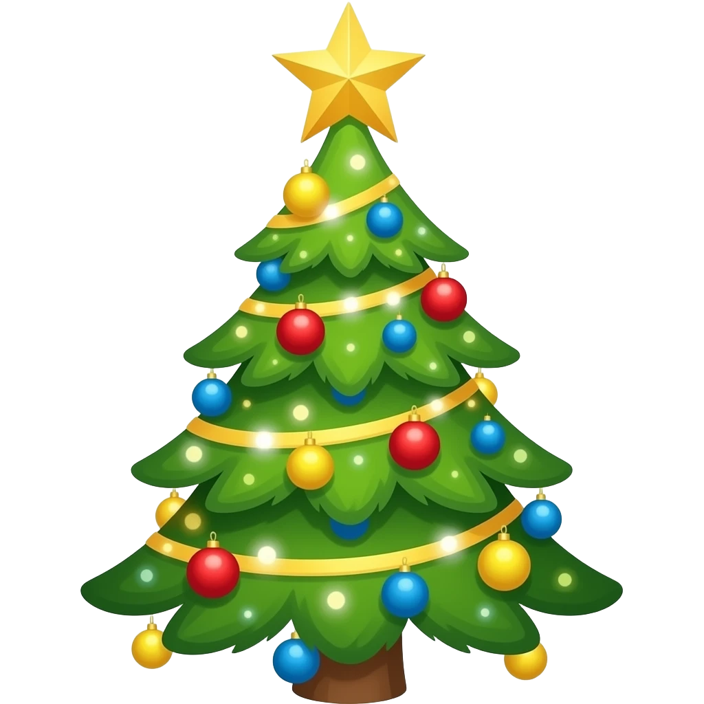 christmas tree emoji