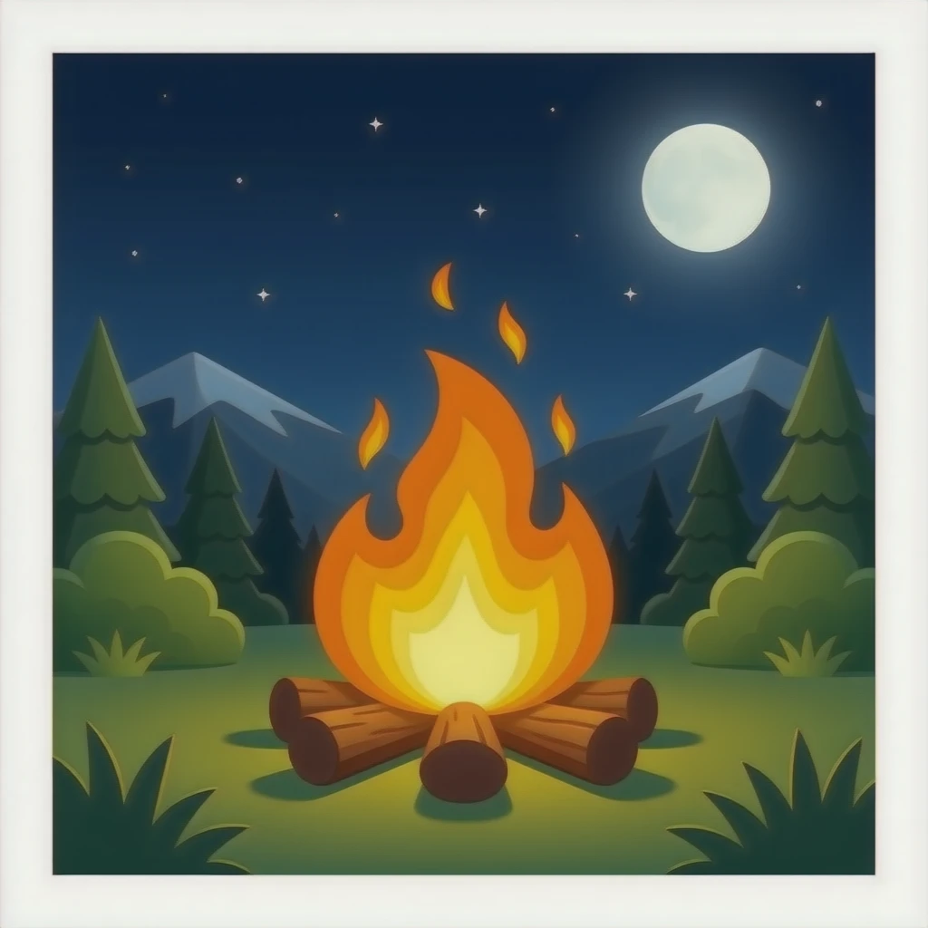 campfire emoji