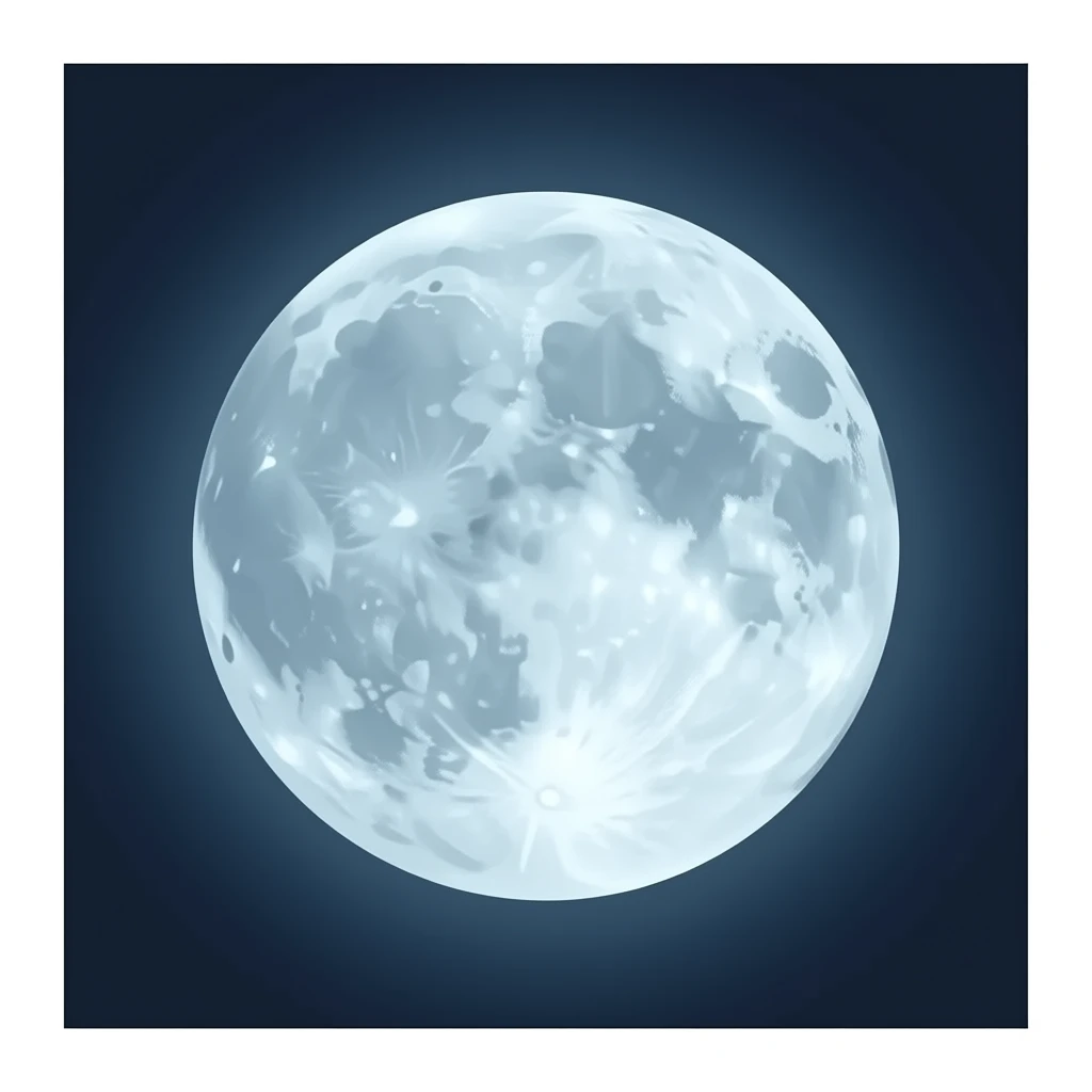 보름달 emoji