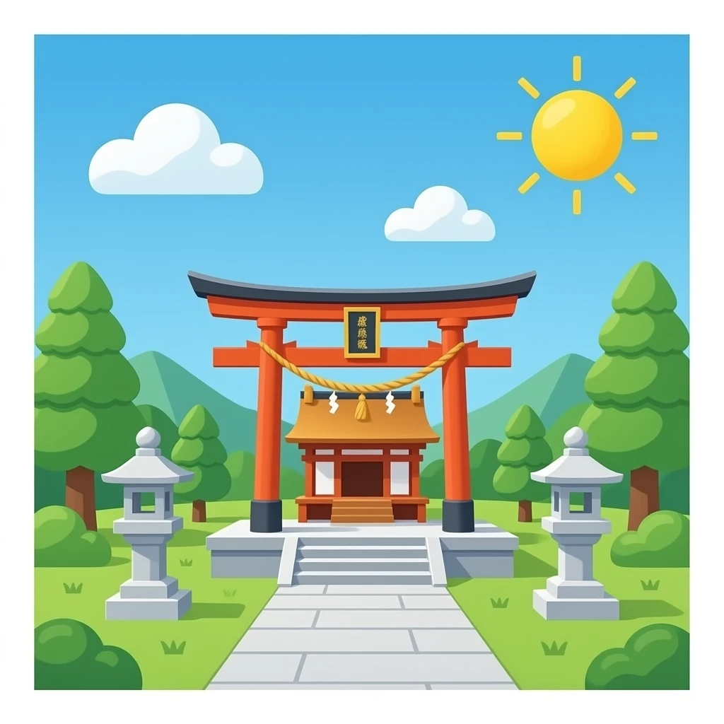 shrine emoji