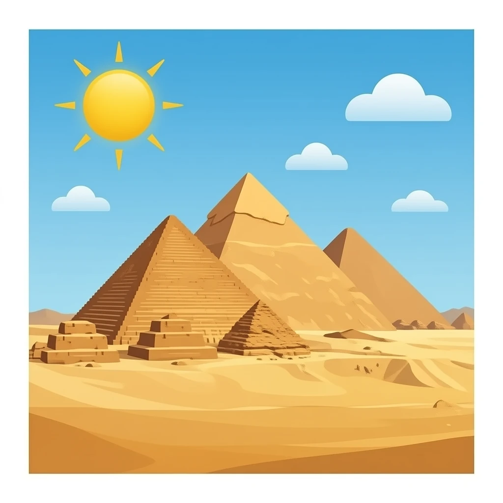 الأهرمات emoji