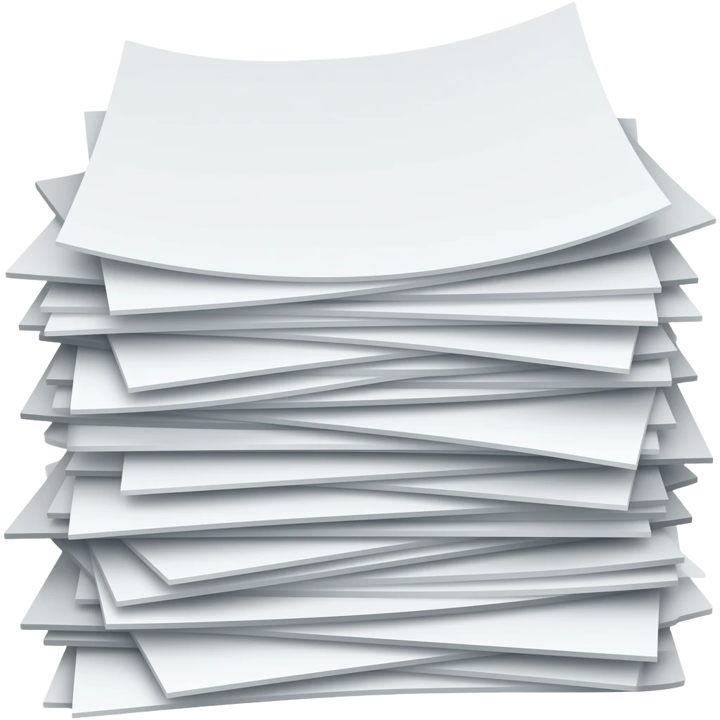 pile de documents emoji