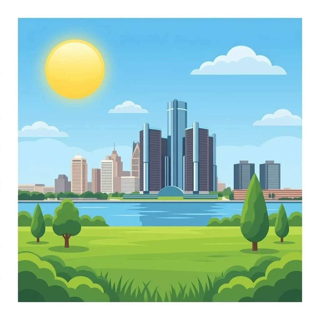 Detroit D emoji