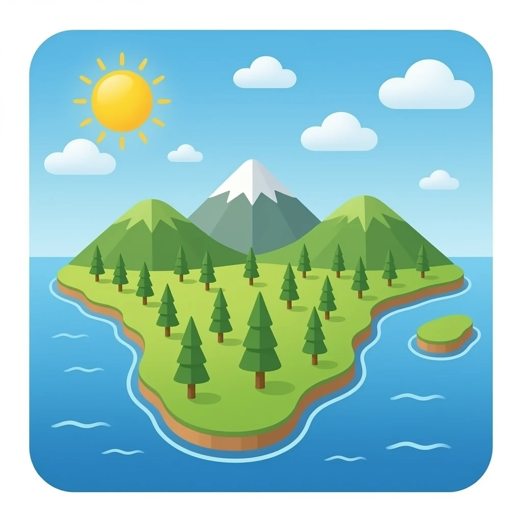 Tasmania island emoji