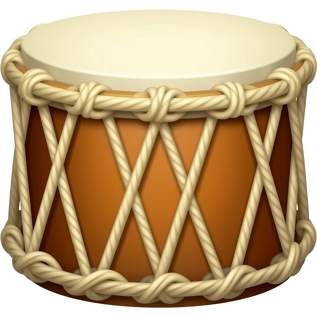 hawaiian drum emoji