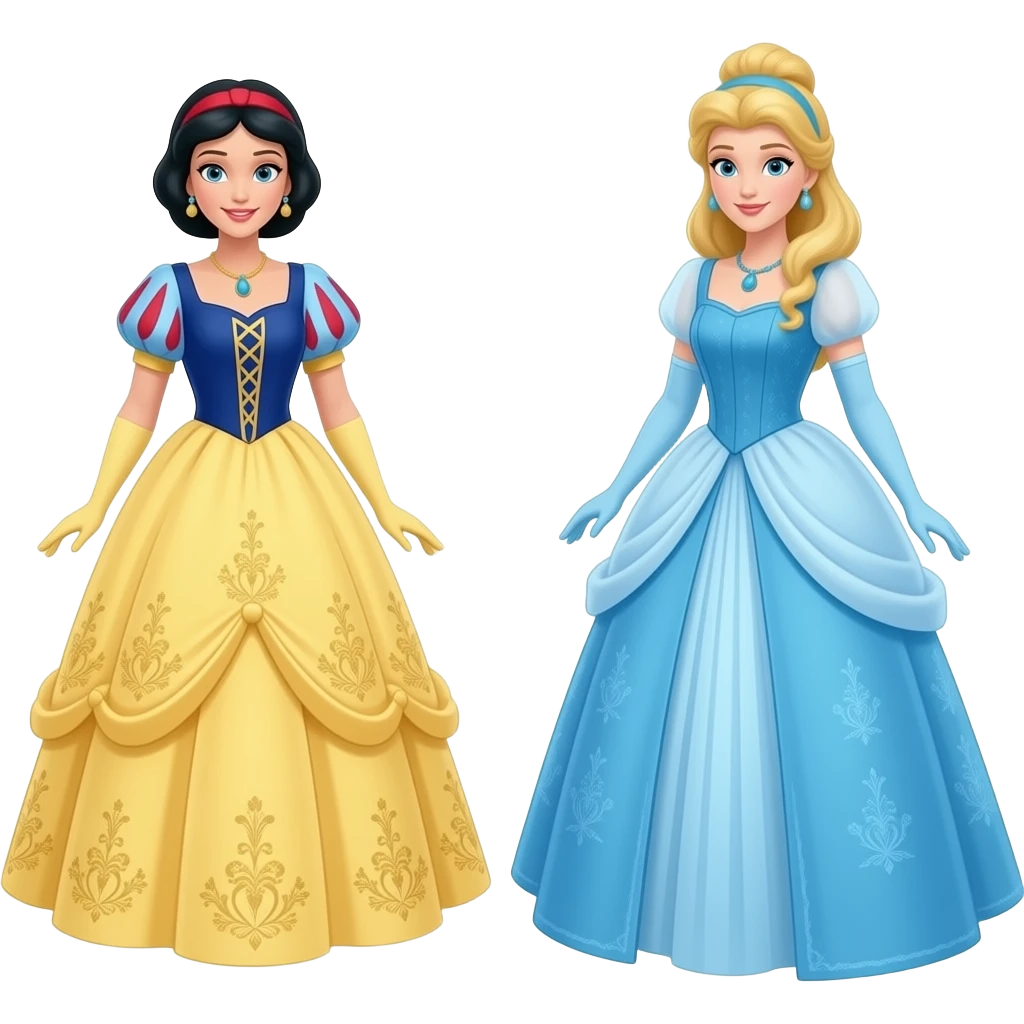 Vestidos de Disney emoji