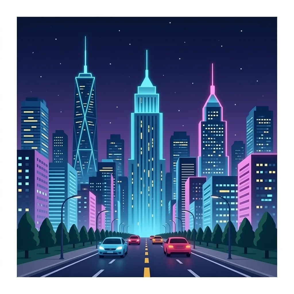 Neon City GTA 5 rp server emoji