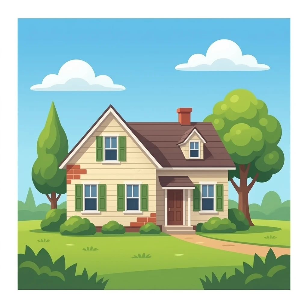 old house emoji