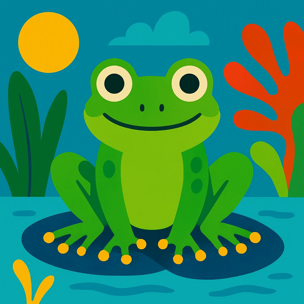 Frog emoji