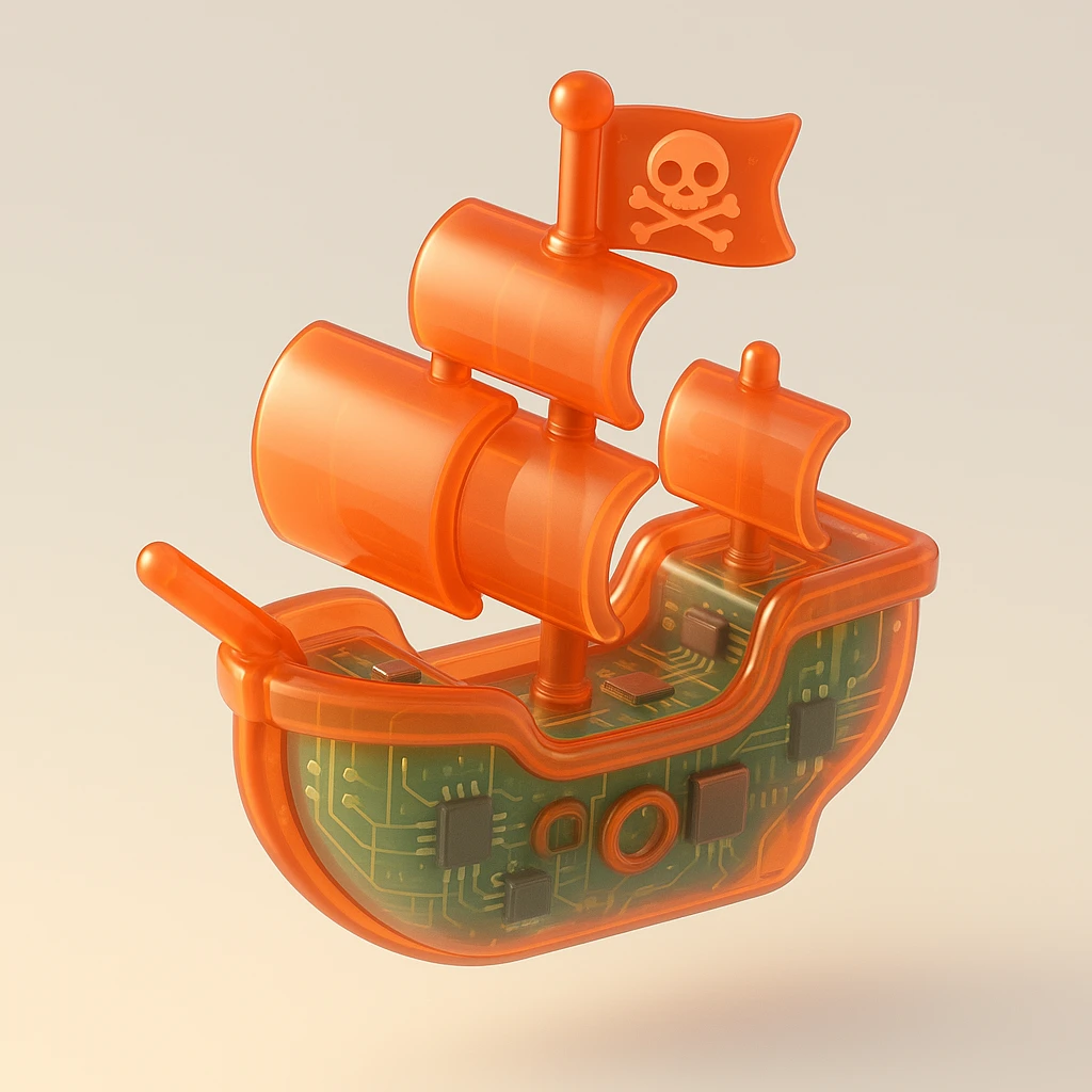 pirate ship emoji