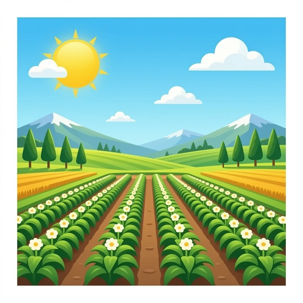 Farm field emoji   for game emoji