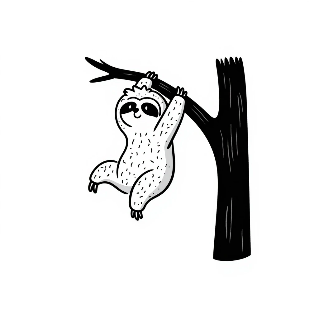 Sloth emoji