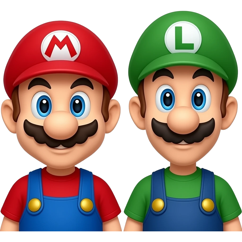 Mario e Luigi emoji