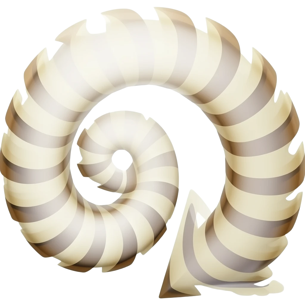 Squiggly arrow emoji