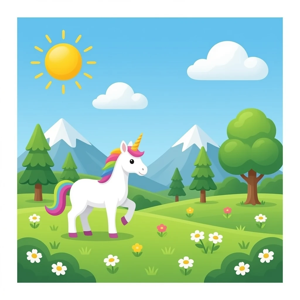 Unicorn world emoji