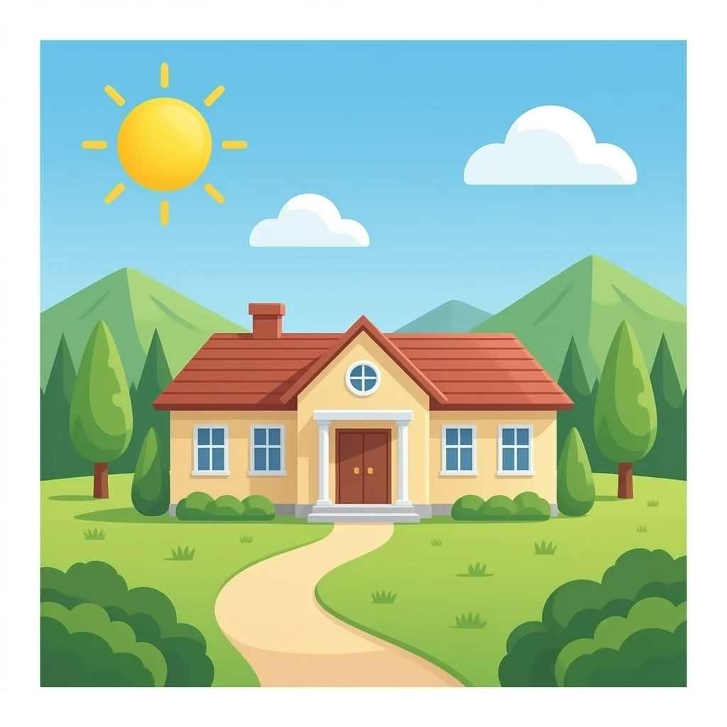 Orphanage emoji