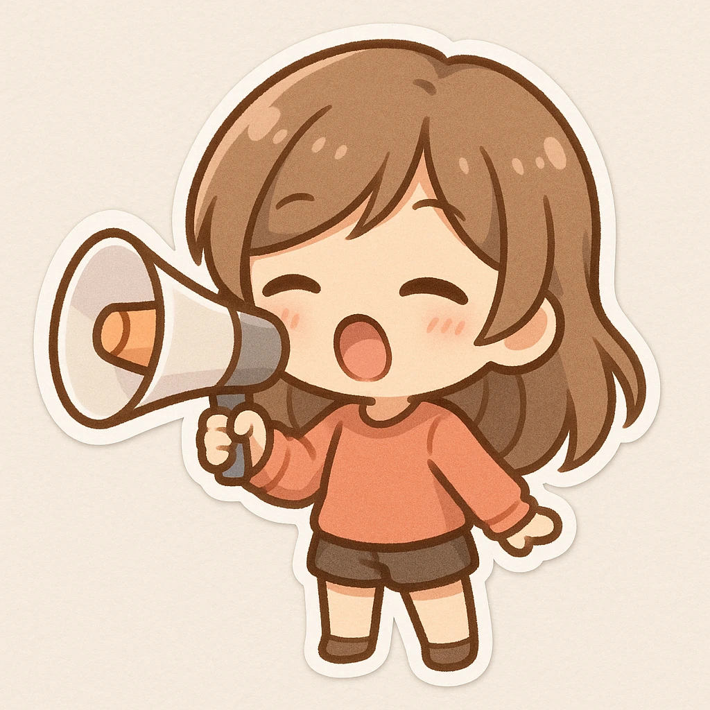 megaphone emoji