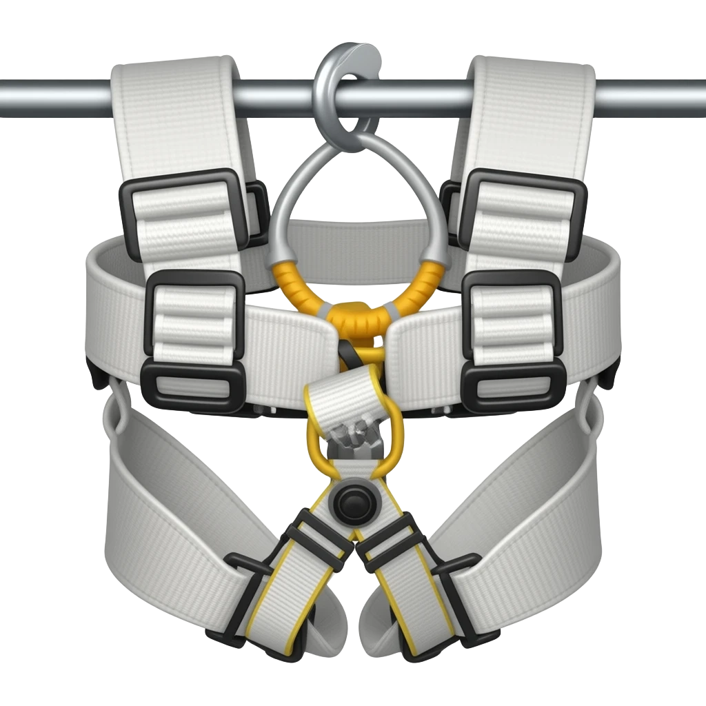 ziplining emoji