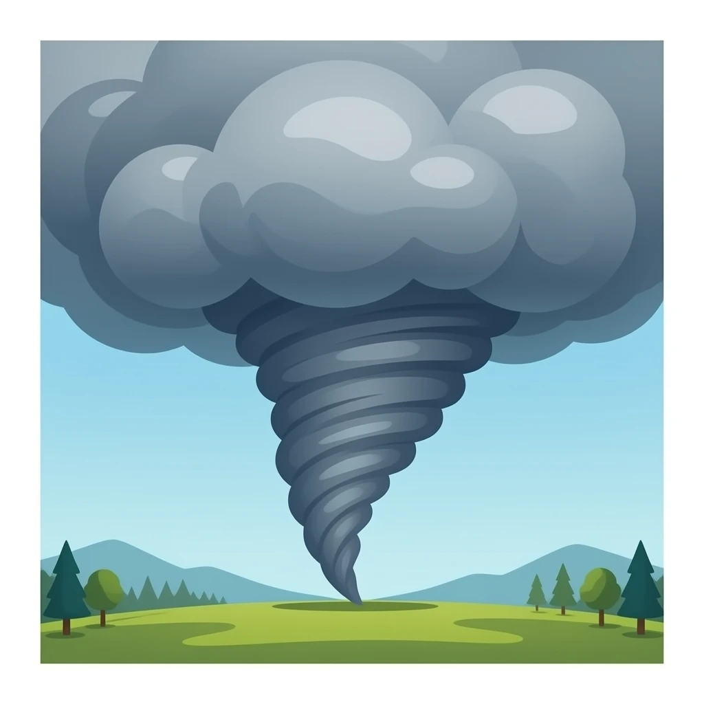 tornado emoji
