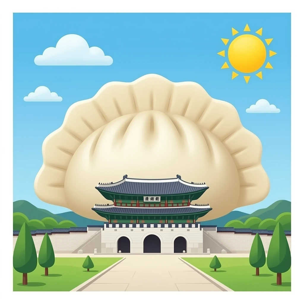 북촌손만두,인사동명물 emoji