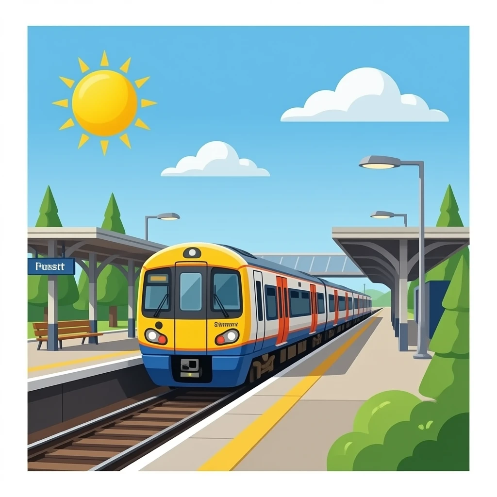Train station emoji