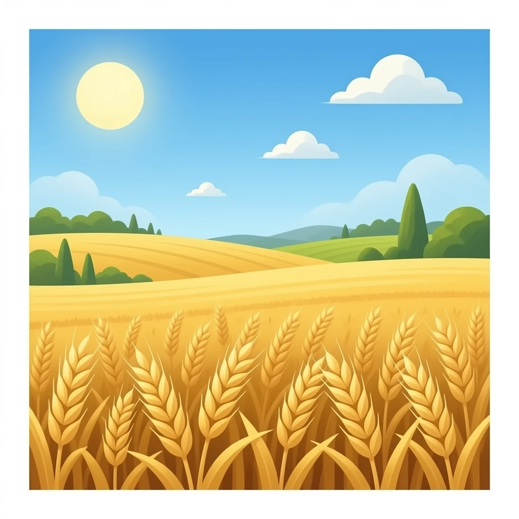wheat field emoji