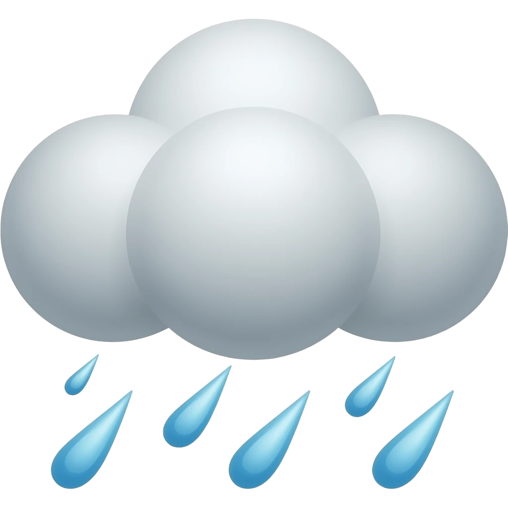 lluvia emoji