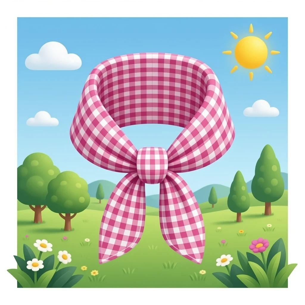 kitchen breast scarf emoji