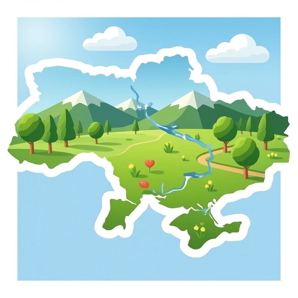 map ukraine emoji