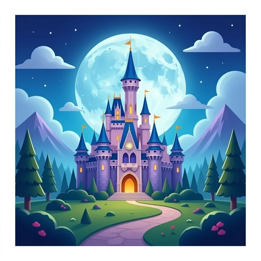 magical fantasy castle emoji