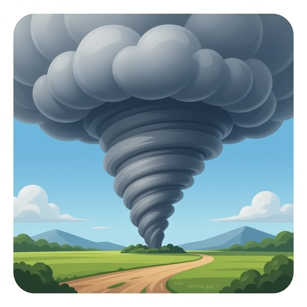 TORNADO emoji