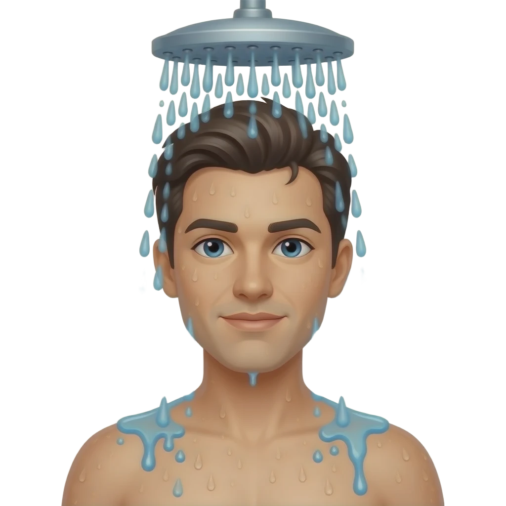 cold shower emoji