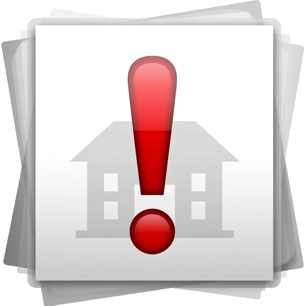 an icon for infringement notices for a building company emoji